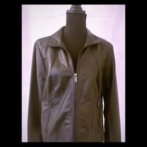 Woman’s Kenneth Cole leather jacket. Large